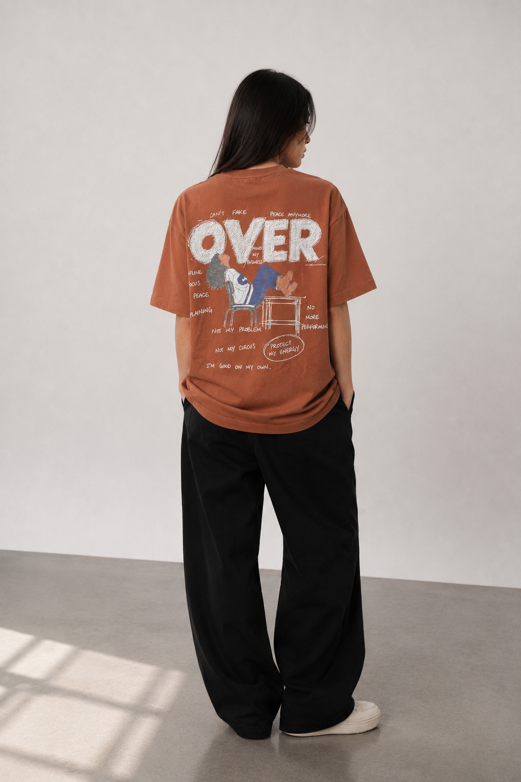 UNBOTHERED TEE